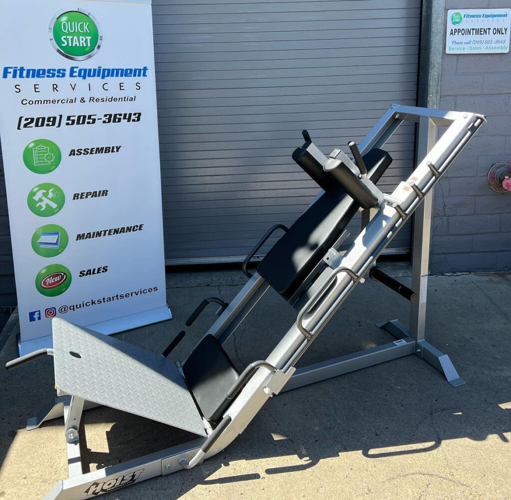 Hoist Fitness/Leg Press Hack Combo